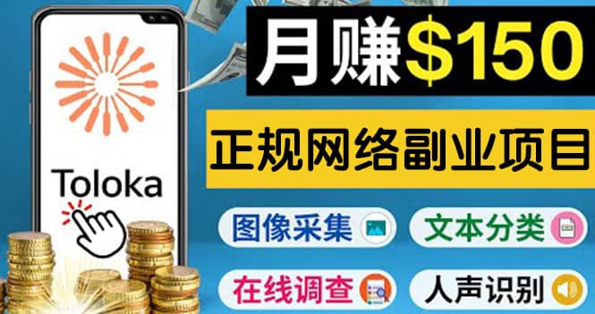 正规网络副业赚钱平台Toloka，利用业余时间月赚150美元-枫叶微课堂