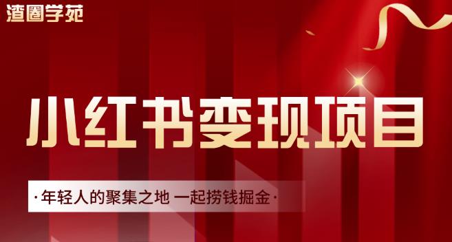 渣圈学苑·小红书虚拟资源变现项目，一起捞钱掘金价值1099元-枫叶微课堂