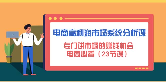 电商高利润市场系统分析课：电商必看（23节课）-枫叶微课堂
