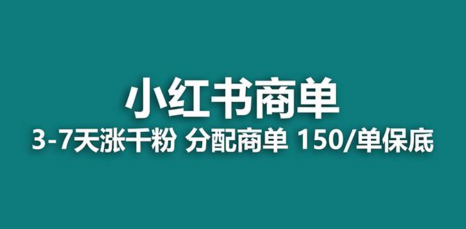 【蓝海项目】2023最强蓝海项目，小红书商单项目，没有之一！-枫叶微课堂
