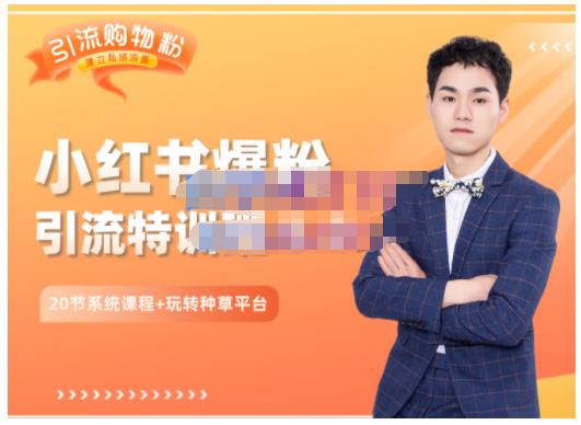 陆明明·小红书爆粉特训班5.0，助你轻松玩转小红书平台价值1380元-枫叶微课堂