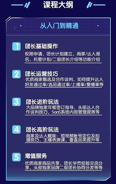 招商团长运营宝典，从0基础小白到精通-枫叶微课堂
