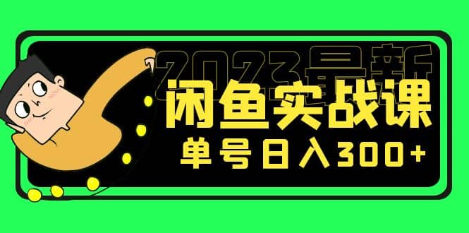 花599买的闲鱼项目：2023最新闲鱼实战课（7节课）-枫叶微课堂
