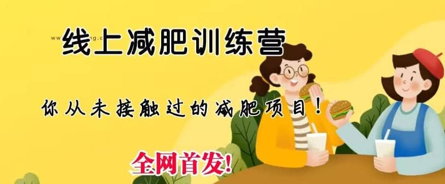 线上减肥训练营，足不出户，仅靠拉几个社群，发几条朋友圈，就可以月实现入五位【揭秘】-枫叶微课堂