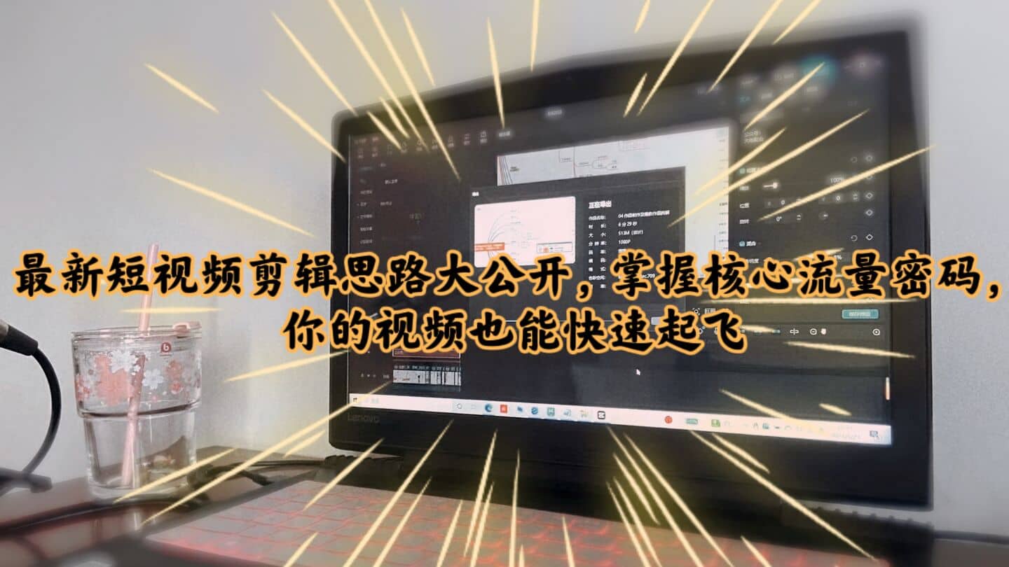 最新短视频剪辑思路大公开，掌握核心流量密码，你的视频也能快速起飞-枫叶微课堂
