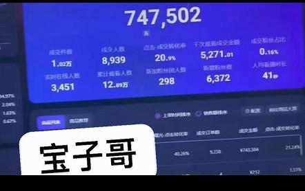 宝子哥无人直播，半无人直播，Obs+伴侣玩法，快速打标签+养鱼-枫叶微课堂