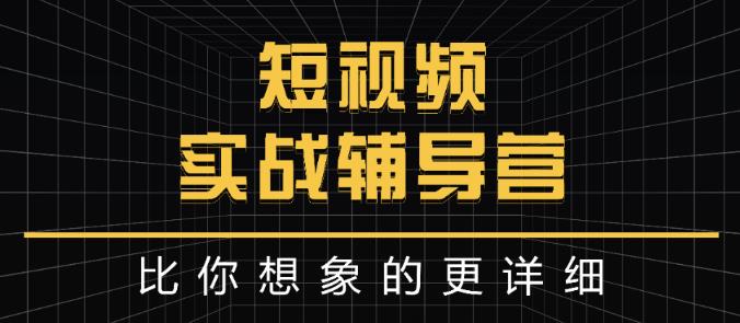 达人队长:短视频实战辅导营，比你想象的更详细-枫叶微课堂