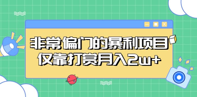 非常偏门的暴利项目-枫叶微课堂
