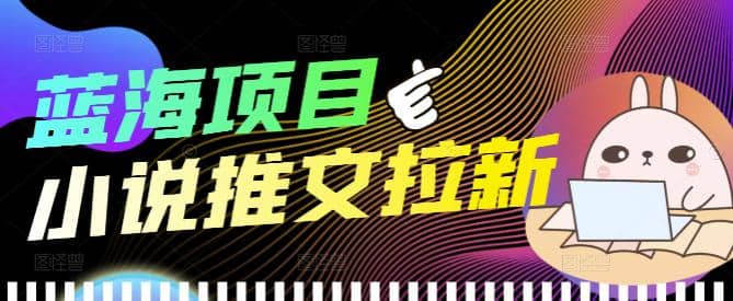 外面收费6880的小说推文拉新项目，个人工作室可批量做【详细教程】-枫叶微课堂