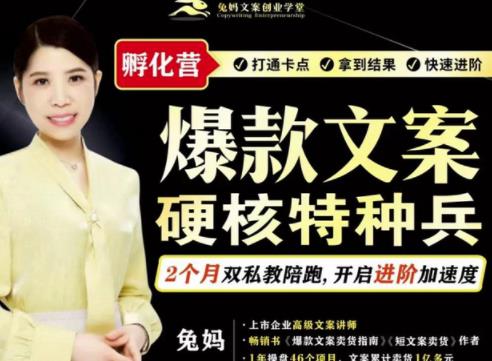 爆款文案硬核特种兵孵化营，实现了每个月2000-30000+的副业增收-枫叶微课堂