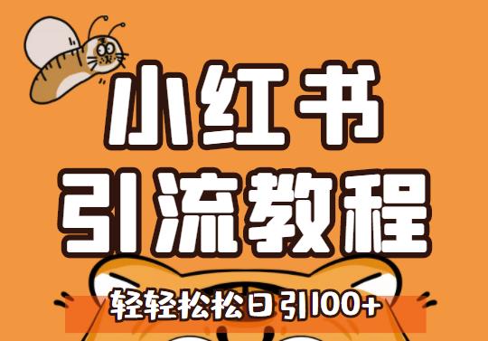 小红书运营引流全系列课程，每天引流100精准粉-枫叶微课堂