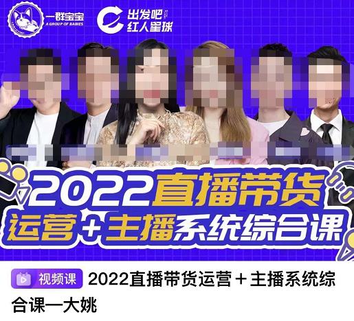 直播带货运营+主播系统综合课，讲透2022年如何做直播带货-枫叶微课堂