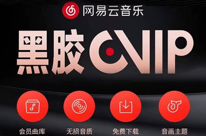 网易云撸黑胶年卡及变现方法，收益可无限放大-枫叶微课堂