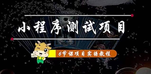 小程序测试项目 从星图 搞笑 网易云 实拍 单品爆破 抖音抖推猫小程序变现-枫叶微课堂