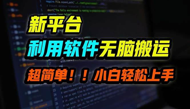 B站平台用软件无脑搬运，月赚10000+，小白也能轻松上手-枫叶微课堂