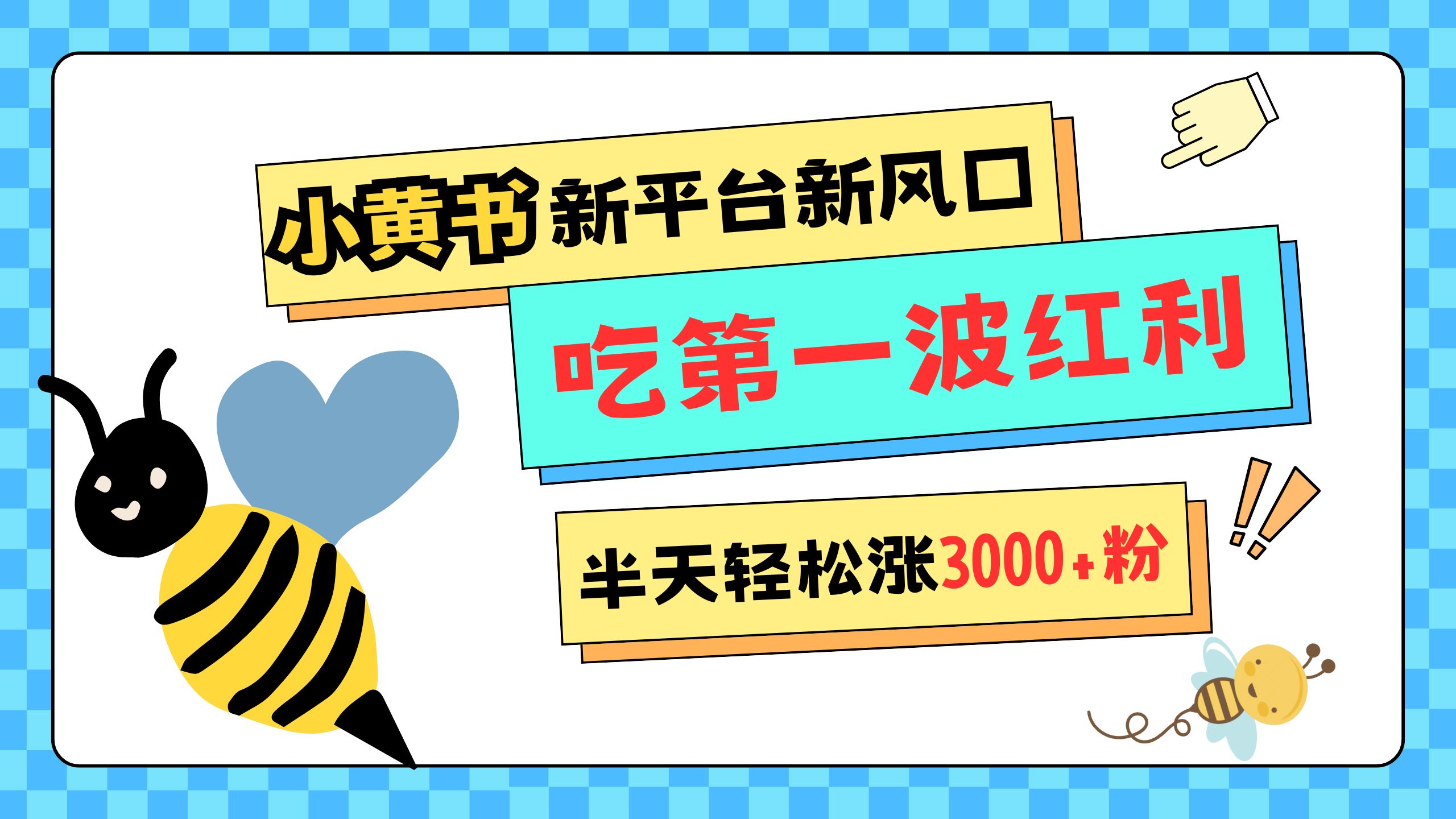 网易版小红书重磅来袭，新平台新风口，管理宽松，半天轻松涨3000粉，第一波红利等你来吃-枫叶微课堂